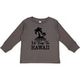 thumbnail image 3 of Inktastic First Trip to Hawaii Vacation Boys or Girls Long Sleeve Toddler T-Shirt, 3 of 5