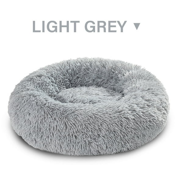 Scmkd Calming Plush Pet Cushion Sofa, Pet Bed,Fluffy Pillow Nest For Cats, Small Dogs And Medium Dogs