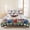 Red, Navy, Black, White, variant on 3 Pieces Queen Quilt Set,Independence Day Pug Soft Bedding Sets with 1 Quilt & 2 Pillow Shams,250th Anniversary Flowers Firework Summer Bedspread Lightweight Coverlet Comforter for All Season