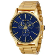Nixon Men's Sentry Chronograph l Gold-tone Watch A3861922