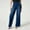 *Dark Blue, variant on ClodeEU Women's Elastic High Waisted Wide Leg Jean ,Strench Jeans Pants, Casual Baggy Jeans Light Blue,Womens Plus XL