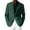 Dark Green, variant on Men's Casual One-Button Blazer, Slim-Fit Lightweight Business Daily Sport Coat, Dark Green, XL