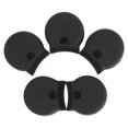 thumbnail image 4 of 5 PCS Rubber Clarinet Thumb Rest Cushion Protector Music Instrument Accessory (Black), 4 of 6