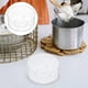 thumbnail image 4 of 100pcs Jares de vela redondos Basos de vela de plástico Base de vela de té para que la vela de bricolaje cree suministros para el hogar decoración del hogar tazas de velas transparentes, 4 of 6