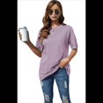 thumbnail image 2 of Camiseta Básica de Corta con Cuello en V, Color Raíz de , XXL, 2 of 5