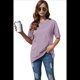 thumbnail image 2 of Camiseta Básica de Corta con Cuello en V, Color Raíz de , XXL, 2 of 5