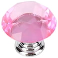 thumbnail image 4 of FAGINEY, 30mm Diameter Diamond Shape Cabinet Hardware Knob Crystal Glass Clear 10 Piece, 4 of 8