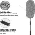 thumbnail image 3 of Car Duster Set  Car Duster Exterior Extendable Handle  Scratch Remover Large and Small Car Brushes Remove Dust Exterior Interior of Cars and Trucks  Microfiber Car Interior Brush, 3 of 10