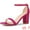 Rose Chaud, variante sur BLISSFUL STEP Sandales à Talons Blocs à Paillettes pour Femmes à Bout Ouvert avec Bride à la Cheville et Boucle Orange 8.5