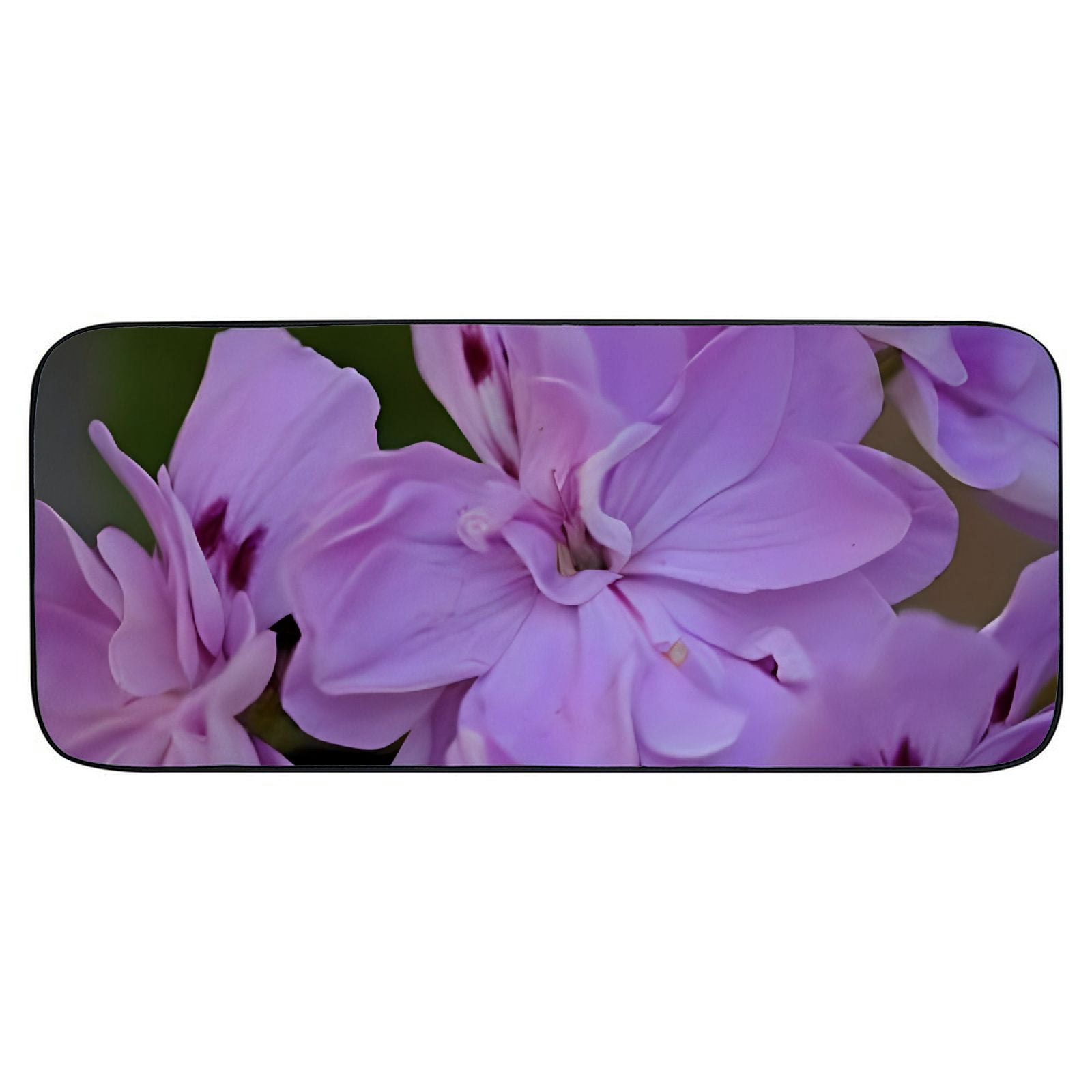 Heduofu Decorative Door Mat, Door Mat with Non-Slip Rubber Backing, Easy Cleaning, Traps Dirt, Rug for Entry, Patio, Garage - Floral Nature Blooming 19.68*47.24 in