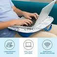 thumbnail image 2 of LAPGEAR MyStyle Portable Lap Desk, Fits up to 15.6" Laptop, Blue Garden, 2 of 6