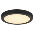thumbnail image 6 of Sylvania 12" Flush Mount LED Fixture, Dimmable, 1-Light, Black, for Living Room, 6 of 6