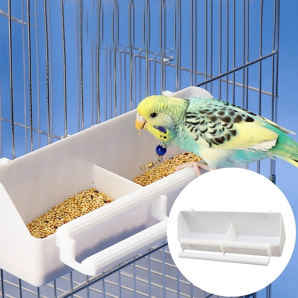Bird Feeders Automatic Water Dispenser for Cage Food Bowl Hanging Design Versatile Bird Waterer and Feeder for Small Birds