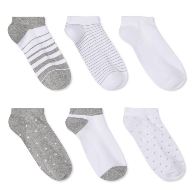 George Women's Low-Cut Socks 6-Pack