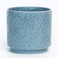 thumbnail image 1 of Planteur à Motifs Bleus, 1 of 1