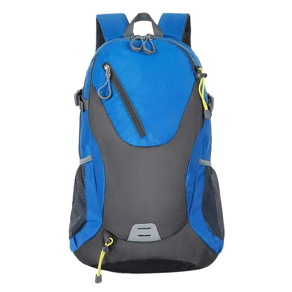 Hiroekza Hiking Backpack 40L with Water Bladder Lightweight Waterproof Daypack with Water Bladder for Outdoor Trekking Travel Camping Men Women Blue