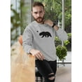 thumbnail image 2 of Star Bear Sweatshirt Men -GoatDeals Designs, Male x-Large, 2 of 4