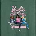 thumbnail image 3 of Barbie - High School Dolls - Women's Lightweight French Terry Long Sleeve Shirt, 3 of 5