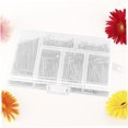thumbnail image 3 of HEALEEP 450Pcs Hardware for Wig Making Set Light Grey Stainless Steel Sewing and Blocking Tools, 3 of 8