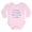 Petal Pink, variant on CafePress - Cute Like Daddy Long Sleeve Infant Bodysuit - Long Sleeve Cotton Baby Bodysuit