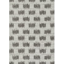 Novogratz by Momeni Villa Turin Ivory Indoor Outdoor Rug 2'7" X 7'6" Runner