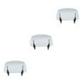 thumbnail image 4 of Transemion Riding Comfort Durable Adjustable Clip-on Motorcycle Wind Deflector Extension Spoiler Stability Easy To Install Transparent Blue 3Set, 4 of 6