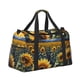 thumbnail image 2 of Disketp Starry Sky Moon Sunflower Bolsa de Viaje Tipo Duffle, Bolso de Mano para Fin de Semana para Mujer, Bolsa de Gimnasio Ligera para Hombre, Esencial para Viajes, 2 of 7