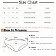 thumbnail image 3 of loopsun Womens Briefs,Women's Lace Oversized Seamless Breathable Satin Ice Silk Underwear Briefs, 3 of 5