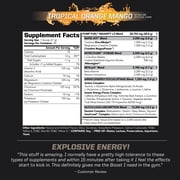 PMD Sports Ultra Pump Fuel Insanity - Pre Workout Drink Mix For Energy, Strength, Endurance, Muscle Pumps And Recovery - Complex Carbohydrates And Amino Energy - Tropical Orange Mango (30 Servings)