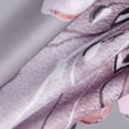 thumbnail image 3 of Floral Shower Curtain, Pink Flowers Shower Curtain Set, Grey Background Floral Shower Curtain, Waterproof and Washable Fabric Shower Curtain, 72" W x 72", 3 of 6