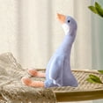 thumbnail image 3 of Muñeco de peluche de ganso, decorativo, suave y ligero, juguete de peluche de pato Gris 35cm, 3 of 9