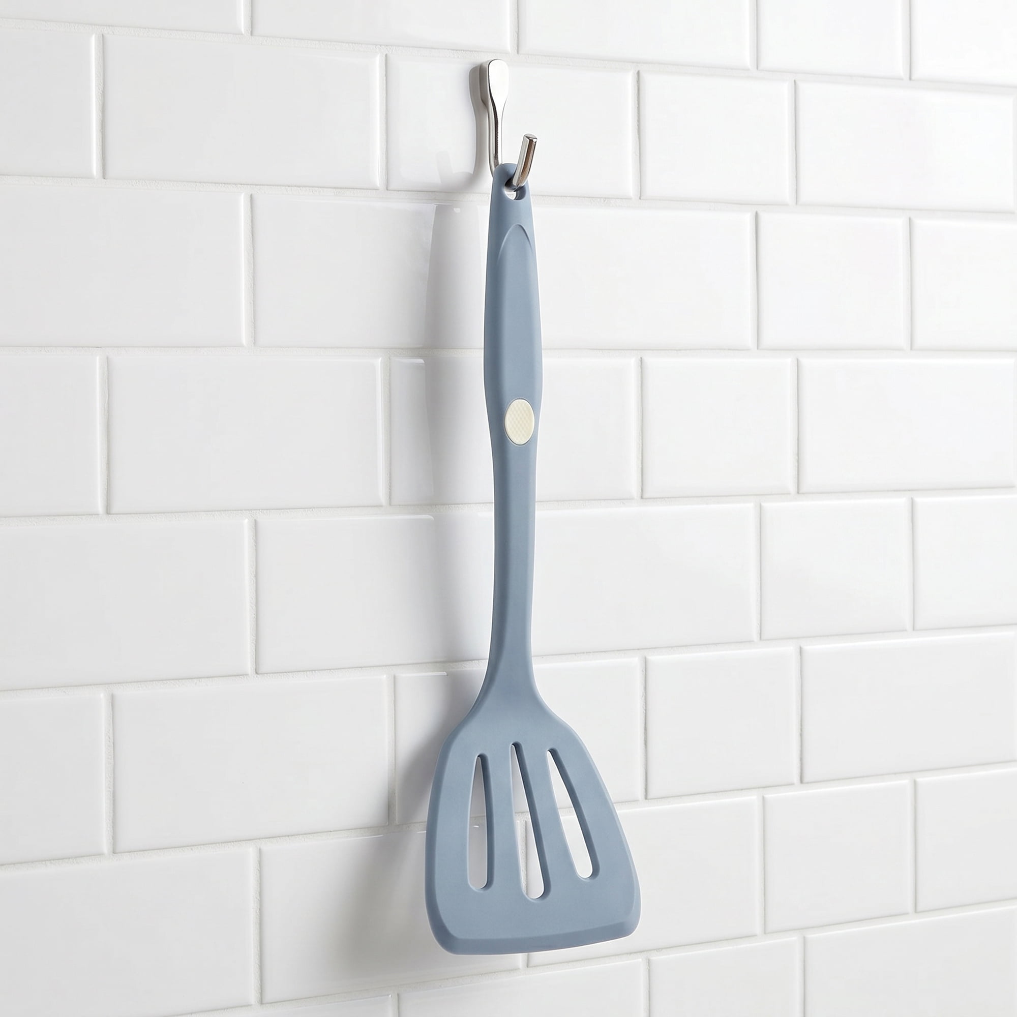 Unique Bargains Portable Kitchen Utensil Spatula Ideal for Flipping Blue 13.2x3.5 in