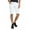 Moto White, variant on Men's Stretch Fit Slim Leg RD Denim Shorts 9 Crowns (Moto White, 36)