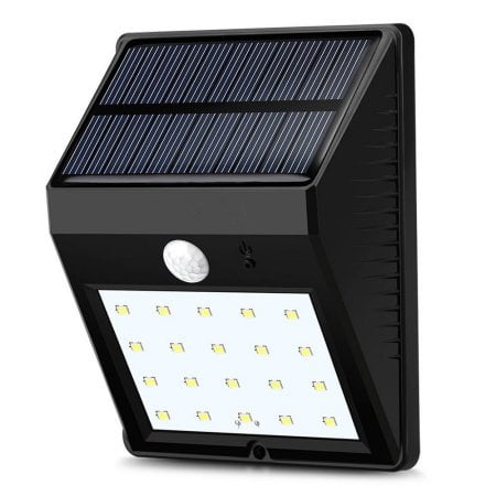 Leadingstar Outdoor Solar Wall Lights 20 Led Super Bright Motion Sensor Landscape Lighting Lamp