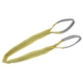 thumbnail image 3 of Yellow 3T PES Flat Lifting Sling - 75mm Width x 4m Length, Heavy-Duty Multi-Layer Woven Design with 6:1 Safety Factor, Wear-Resistant & Smooth Surface for Stable Lifting in Ships, Machinery, Ports,, 3 of 6