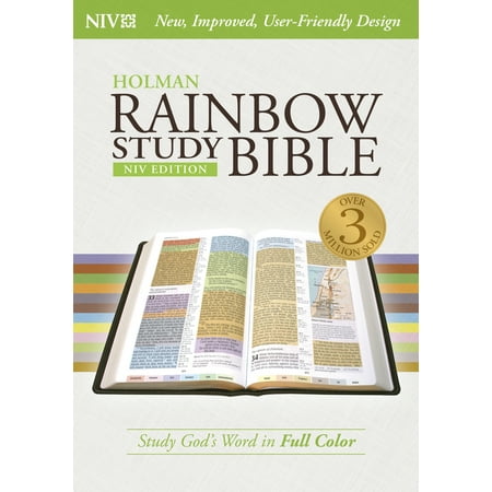 NIV Rainbow Study Bible, Jacketed Hardcover