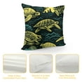 thumbnail image 4 of COMIO  Blue Teal Sea Turtles Throw Pillow Covers,  Zipper Pillow Cases with Double-Sided Printed, Decorative Pillow Covers Summer Pillow Covera for Home Couch Sofa Bed, 4 of 5