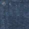 thumbnail image 6 of Rugsotic Carpets Hand Knotted Wool Area Rug 8'x10' Blue Contemporary Rectangle Indoor Rug for Living Room, Bedroom Antimicrobial L00516, 6 of 8