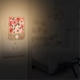 thumbnail image 2 of Yayeee 2-Pack Plug in LED Night Lights with Light Sensors Motion Detectors, Pink and Red Flowers, 2 of 7
