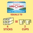 thumbnail image 5 of Land O Lakes Unsalted Butter, 4 Sticks, 1 lb Pack, 5 of 10