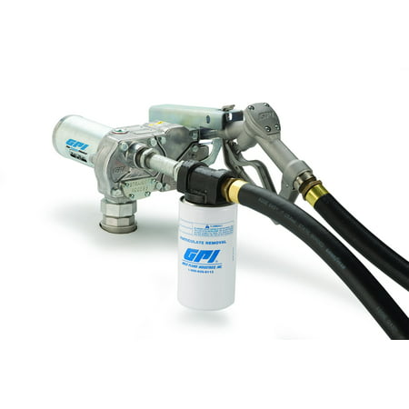 UPC 031401000245 product image for GPI 110612-01, M-180S-ML/Filter Aluminum Fuel Transfer Pump with 10 Micron | upcitemdb.com