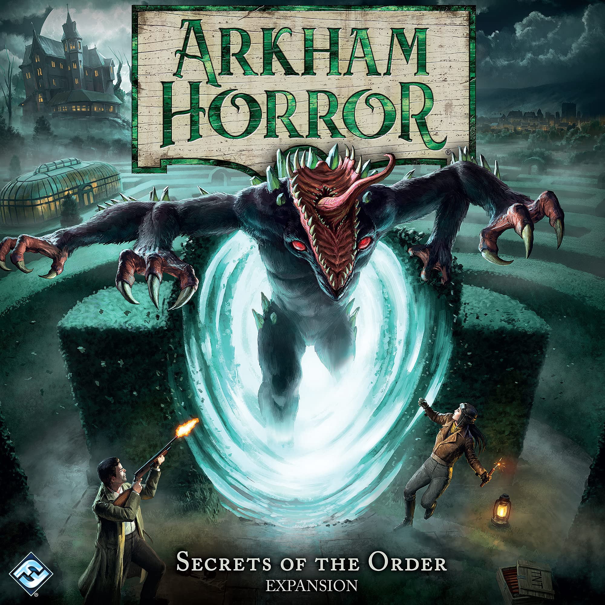 Arkham Horror Strategy Board Game: Secrets of The Order Expansion for Ages 14 and up, from Asmodee