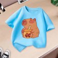 thumbnail image 5 of RUTAYY Children Girls Tshirt Short Sleeve Tops Cute Printed Casual Summer Outfit Comfortable Stretchy Soft & Breathable 2-11 Years, 5 of 5