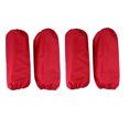 thumbnail image 4 of unbranded 2 Paires de Housses Imperméables Rouge PVC pour Adultes, 4 of 7