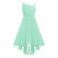 thumbnail image 3 of LiiYii Kids Girls Sparkly Sequins Party Dress Wedding Flower Girl Dress Junior Bridesmaid Dress Ball Gown Mint Green 10, 3 of 8