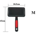 thumbnail image 5 of LL Goods Medium Slicker Dog Brush, Self-Cleaning Deshedding Grooming Brush with Massage Pins for Mats, Tangles and Loose Fur, 5 of 11