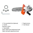 thumbnail image 2 of Angle Grinder Modified To Electric Chainsaw Accessories Set Angle Grinder Converter Straight Handle Portable Household, 2 of 8