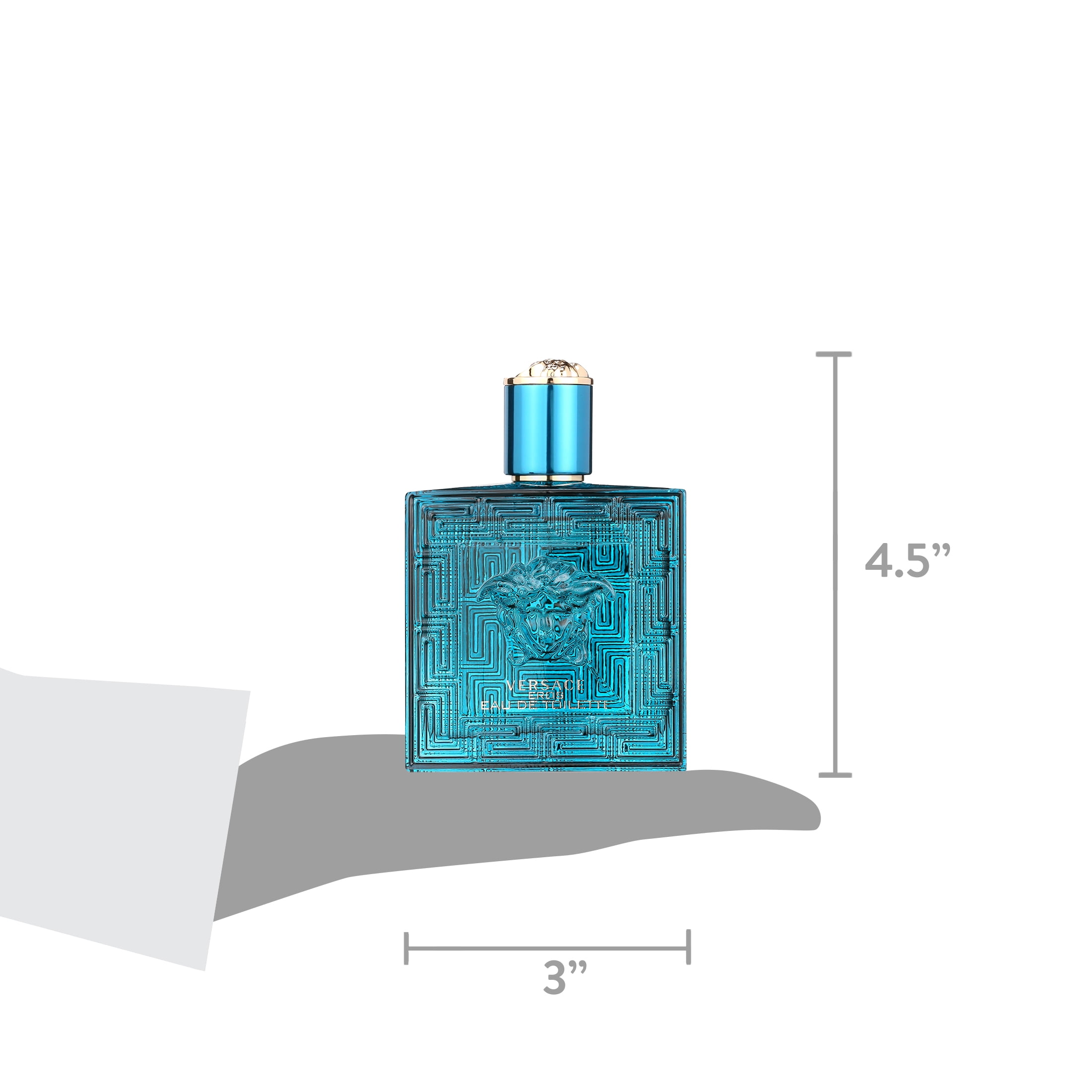 Versace Eros Men's Eau de Toilette Spray, 3.4 oz Cologne