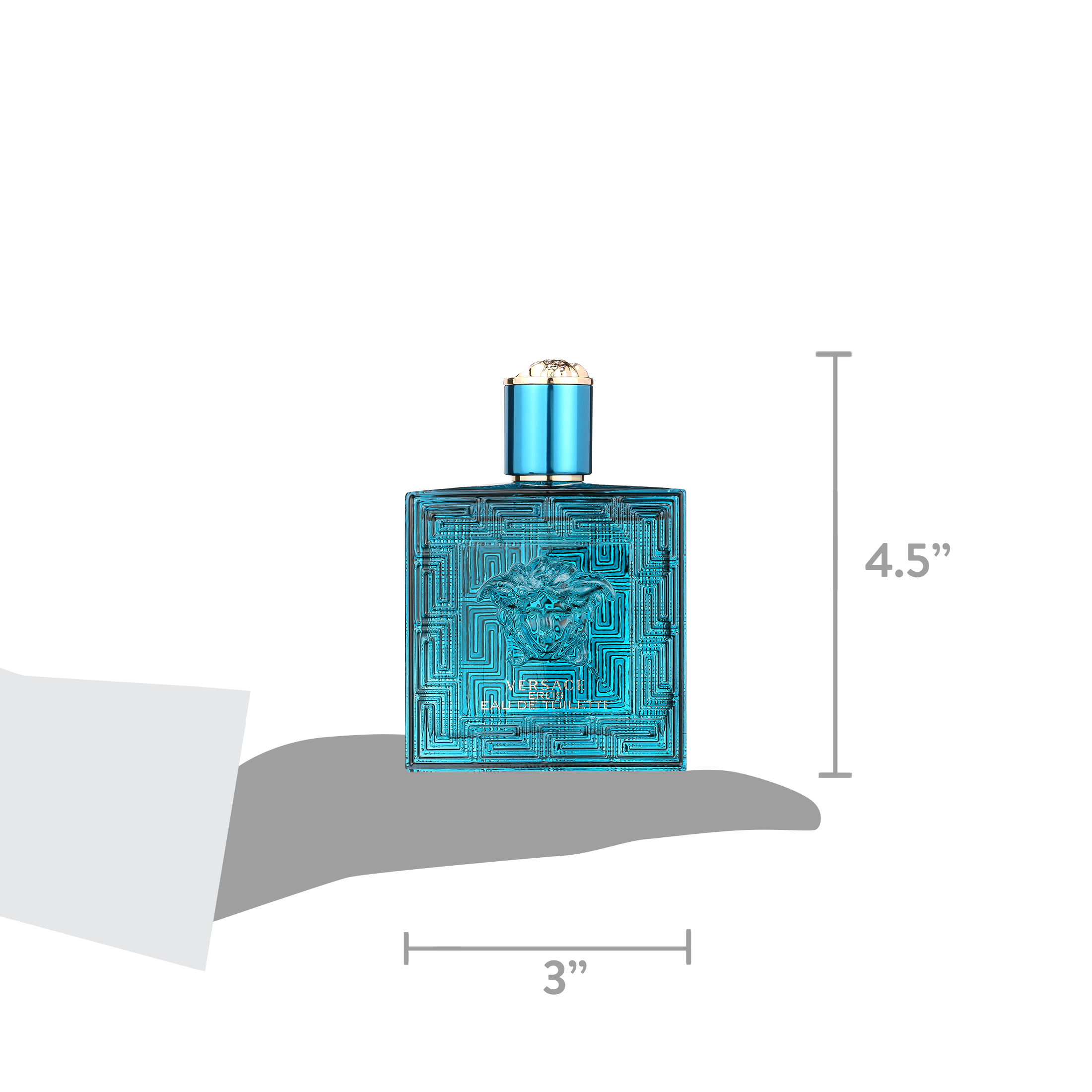 Versace Eros Eau de Toilette for Men, 3.4 fl oz photo 7
