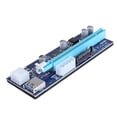 thumbnail image 1 of Cable de datos Tarjeta vertical PCI Express de 6 pines 1x a 16x Cable USB 3.0 con luz para minero Tmvgtek Nuevos Originales, 1 of 2